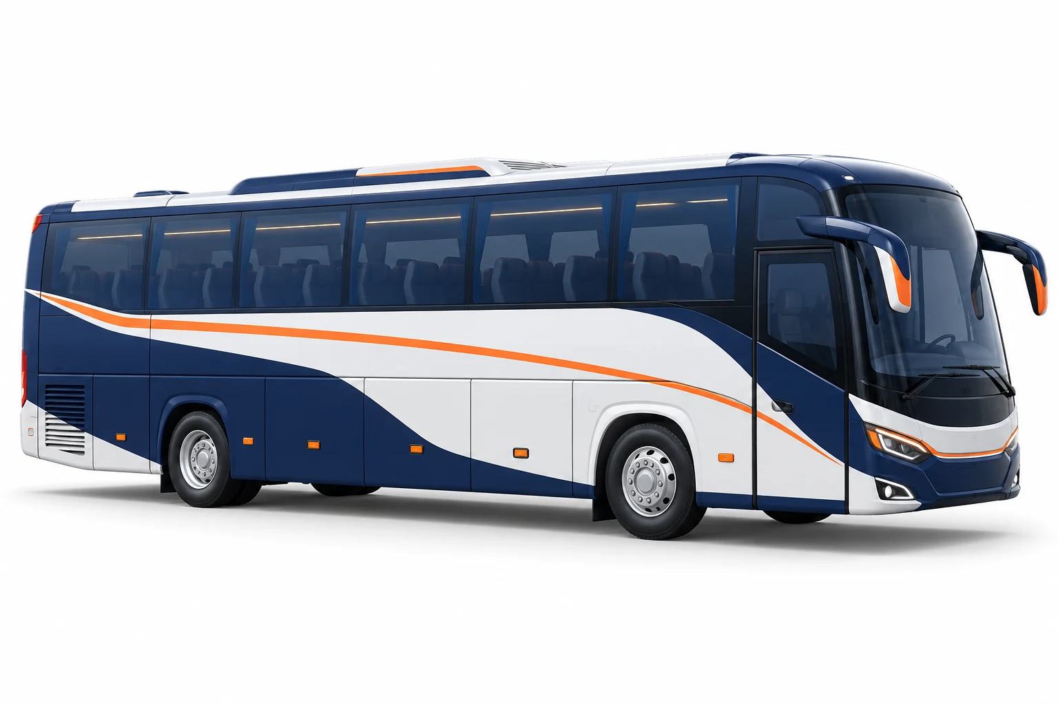 Ilustrasi 3D Big Bus